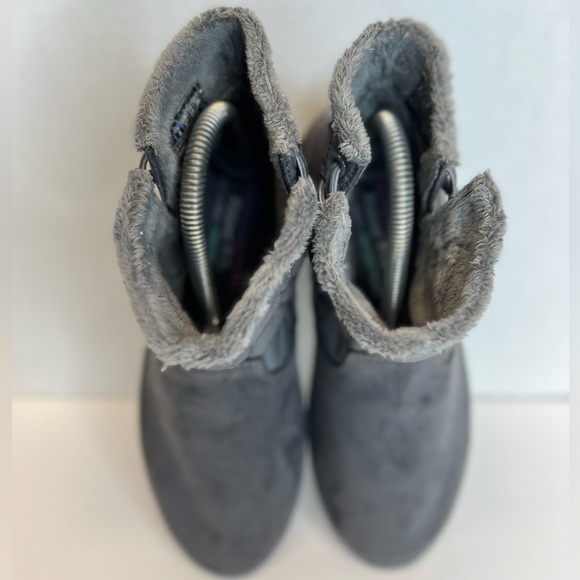 Skechers Womens Relaxed Fit Reggae Fest-X Dames Sz 7 Pull-On Comfort Grey Clean! - Picture 9 of 13